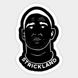 Strickland fight Sticker